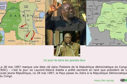 Ce jour-là dans les grands-lacs : Le 28 mai 1997