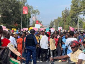 Nord-Kivu : la population descend dans les rues pour exiger la paix, un mémorandum déposé à la MONUSCO