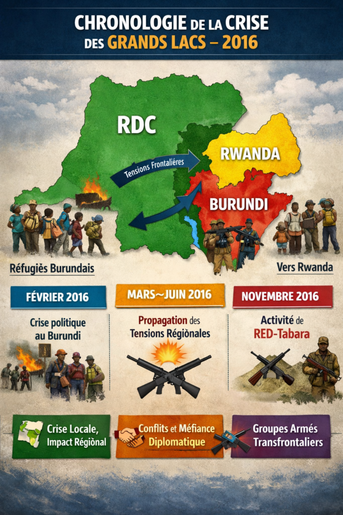 Ce jour-là, le 3 février 2016 — L’intensification de la crise politique burundaise et ses répercussions régionales